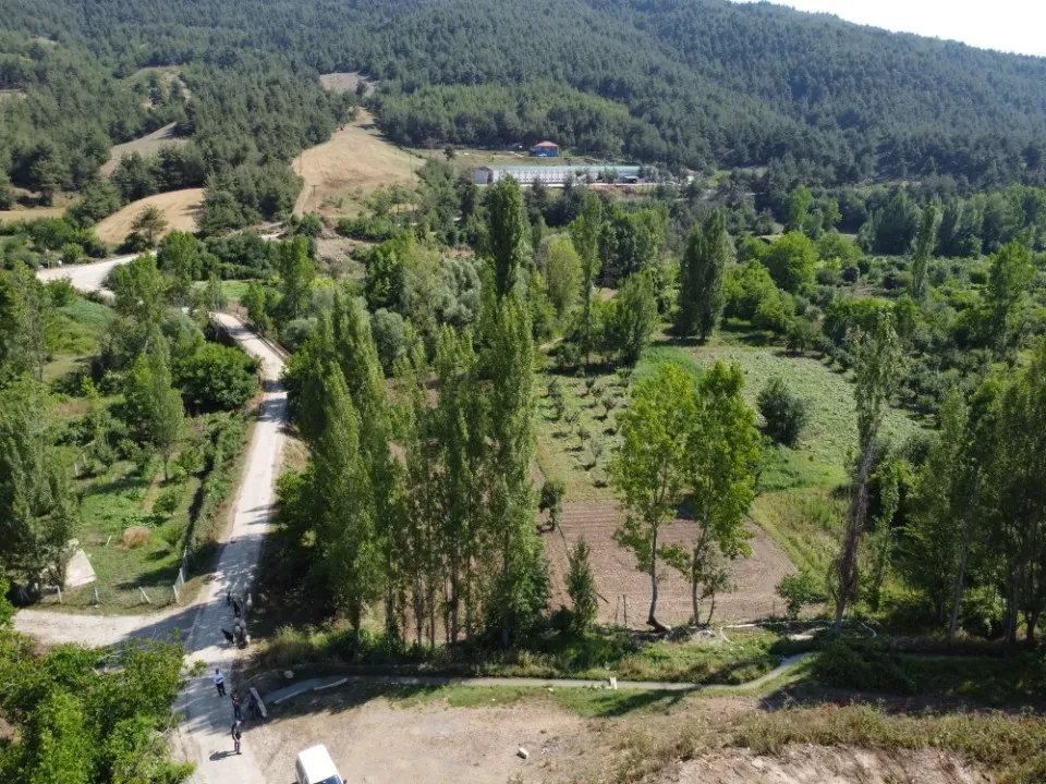 AVCI EMLAK’TAN GEYVE ŞEHREN’DE DERE KENARINDA YOLA CEPHE 1150 m² DÜMDÜZ ARAZİ