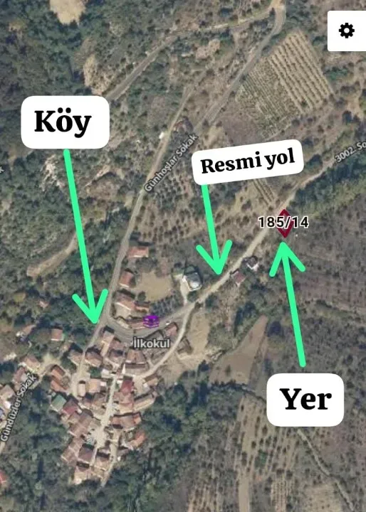 GEYVE GÜNHOŞLARDA SATILIK İMARLI ARSA