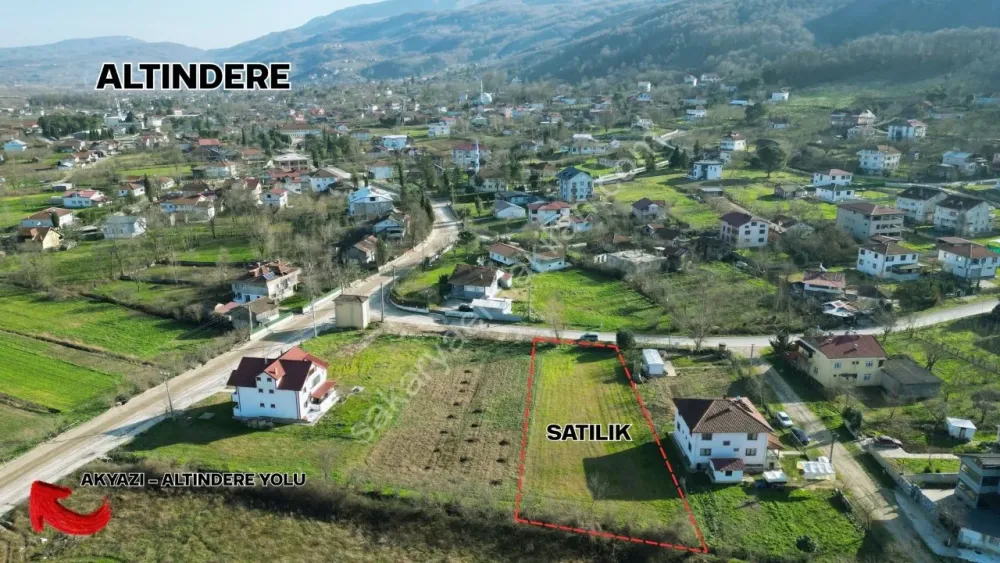 AYDIN EMLAK'TAN SATILIK İMARLI ARSA 1.607 m2  ALTINDERE / GÜNDOĞAN