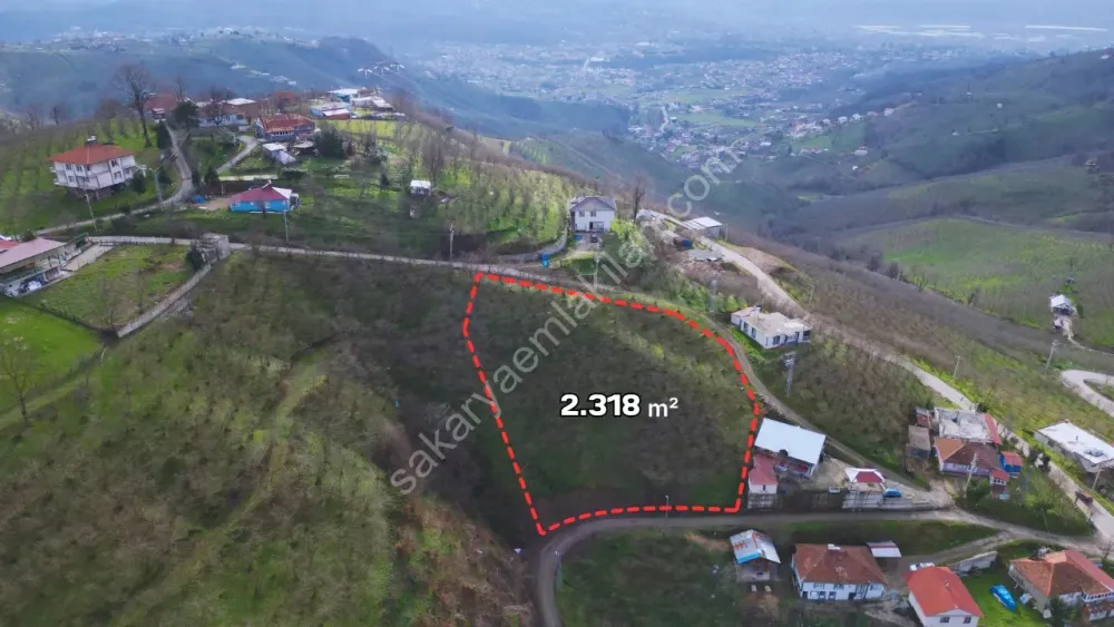 AKYAZI YENİKÖYDE 2.318 m2 KONUT İMARLI ARSA SATILIK