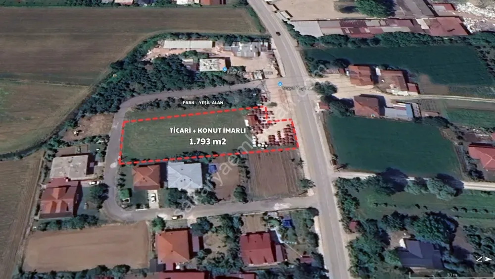 875 m2 İMARLI ARSA SATILIK ALTINDERE YOLU ÜZERİ / HARUNUSTA