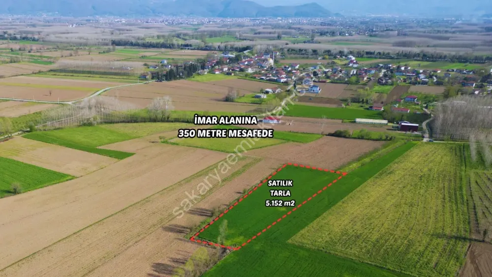 UZUNÇINAR'DA SATILIK 5.152 m2 YATIRIMLIK TARLA