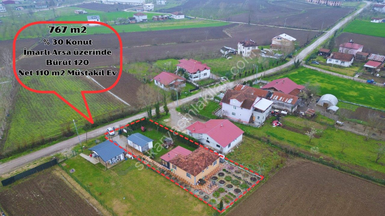 GÜNDOĞAN/ALTINDERE 767 m2 ARSA-120m2 MÜSTAKİL EV SATILIK